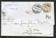 RC 26709 SUISSE 1873 - 30c SUR LETTRE DE GENEVE POUR LYON FRANCE TB - Covers & Documents