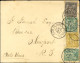 Càd PARIS 26 / GARE DU NORD / N° 64 + 74 + 86 + 89 Sur Lettre Pour Les Etats-Unis. 1889. - TB / SUP. - R. - 1849-1876: Periodo Clásico