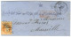 GC 5092 / N° 23 Càd MERSINA / TURQUIE D'ASIE Sur Lettre Pour Marseille. 1868. - TB. - Poste Maritime