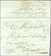 Lettre Avec Texte Daté Du Cap Le 3 Août 1787 Pour Nantes. Au Recto, Marque Postale D'entrée COL PAR / AURAY (à Sec). Au  - Marques D'entrées