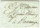 Lettre Avec Texte Daté Du Cap Le 28 Septembre 1790 Pour La Bordeaux. Au Recto, Marque Postale D'entrée Cintrée COLONIES. - Entry Postmarks