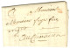 Document Imprimé Daté 1769 Concernant Le Sucre Et Le Café Pour Les Chartrons. Au Recto, Marques Postales D'entrée Rouges - Entry Postmarks