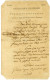 Lettre à En-tête REPUBLIQUE FRANCAISE / TOUSSAINT LOUVERTURE / GENERAL EN CHEF DE L'ARMEE DE SAINT DOMINGUE, Signée Tous - Legerstempels (voor 1900)