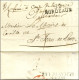 32 / BORDEAUX Sur Lettre Avec Texte Daté Du 27 Octobre 1819 Adressée Au Maire De Saint Jean De Luz. Au Recto, Taxe 5 Ann - Civil Frank Covers