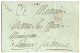 Contreseing De Franchise Manuscrit '' De Villedeuil '' Sur Enveloppe Sans Texte De Versailles Pour Limoux. - TB. - Cartas Civiles En Franquicia