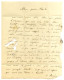 Lettre Adressée En Port Payé à Un Prisonnier Au Fort De Vanves Casemate 5 Datée Du 30 Juillet 1848. - TB. - 1801-1848: Voorlopers XIX