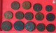 SPAIN  - LOT - 14 COINS - 2 SCANS  - (Nº57833) - Mezclas - Monedas