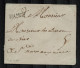 France Prephilately Letter Cover Posted 1784? Nancy B200115* - Unclassified