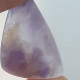 Cabochon "dentelle" D'améthyste Et Agate Naturel - Brésil - 17.44 Carats -  22.5 X 15 X 7 Mm - Amethyst