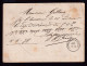 DDFF 526 - Entier Postal Luxembourg PETANGE 1878 Vers CHATELET - Marque D'échange Belge LUXEMBOURG PAR NAMUR - Doorgangstempels