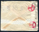 RC 26717 SUEDE 1943 LETTRE DE STOCKHOLM CENSURE ALLEMANDE POUR L' ISERE FRANCE - Brieven En Documenten