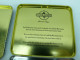 Delcampe - Candlelight Empty Cigarette Tin Cases Set Of Two Brazil And Sumatra #2224 - Sigarettenkokers (leeg)