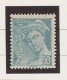 VARIÉTÉ - N° 549 N*- ANNEAU LUNE DANS LE 0 DE 50 -( MAURY 549a ) - Usati