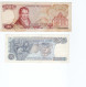 Lot De 2 Billets Grèce Greece Usagés Voir 2 Scans - Greece