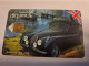 SPAIN/ ESPANA /1000 UNITS / JAGUAR XK 120/ CAR/AUTO/  / /    /TIRADA 4000 EX   /  MINT    CHIP CARD  **16120** - Emisiones Básicas