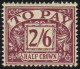 Great Britain        .   Y&T    .   Taxe 16 (2 Scans)     .   **     .     MNH - Taxe