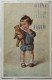 PC ILLUSTRATORS SIGNED WALLY FIALKOWSKA GIRL BEAR  1923. - Fialkowska, Wally