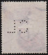 Great Britain        .   Y&T    .   87  Perfin  (2 Scans)  .  1883-84     .    O   .     Cancelled - Used Stamps