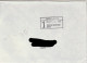 Royal Mail London Postage Paid Great Britain Handstamp On Cover To France Sticker On Bac Called If Undelivered.Please .. - Service