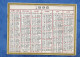 Ancien Calendrier Poche Double Face - 1895 - Format 8, 5 Cm /6, 5 Cm 1 Petit Manque Au Centre Sur 1 Face - Tamaño Pequeño : ...-1900