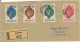 BF0141/ LIECHTENSTEIN - SCHAAN - 1.6.1920 , R-Brief Nach Riezlern / Kleinwalsertal / Austria  - Michel 19-21 , - Covers & Documents