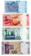Malaysia - Banknotes 1 - 10 - 50 - 100 Ringgit -  Set 4 Pcs - Malaysia
