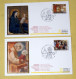 VATICAN 2023, NATALE, NOEL, CHRISTMAS,  TWO OFFICIAL FDC - Ungebraucht