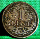 MONNAIE PAYS BAS  1 CENT 1918 NEDERLANDEN - 1 Centavos