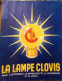 La Lampe Clovis Rue De Lancry Paris -pour L'auto La Moto Le Velomoteur Et Le Cycle - Publicités