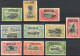 [* SUP] N° 30L/39L, La Série Complète - Surcharge Locale - Cote: 1420€ - Unused Stamps