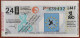 Billet De Loterie Nationale Belgique 1989 24e Tranche De L'Europe - 14-6-1989 - Biglietti Della Lotteria