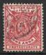 K.U.T..." Br EAST AFRICA.."....QUEEN VICTORIA...(1837-01.)...." 1896.."....1A......SG66....CARMINE ROSE....CDS....VFU.. - África Oriental Británica