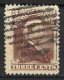 NEWFOUNDLAND....QUEEN VICTORIA...(1837-01.)...." 1887..".....3c........SG52....CREASED.......USED.. - 1865-1902