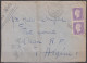 Mne De DULAC 1F  Lilas  " La PAIRE "  Sur Lettre De ST-ETIENNE NOV 1945 Pour ORAN R.P. Algérie En Poste Restante - 1944-45 Marianne (Dulac)