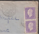 Mne De DULAC 1F  Lilas  " La PAIRE "  Sur Lettre De ST-ETIENNE NOV 1945 Pour ORAN R.P. Algérie En Poste Restante - 1944-45 Marianne (Dulac)