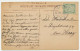 01- Prentbriefkaart Lemmer 1908 - Hotel Vd Hoff - Tuinzicht - Lemmer