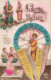 FANTAISIES - Loterie De Bébés - Colorisé - Carte Postale Ancienne - Babies