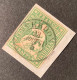 Zst 26G VOLLSTEMPEL YVERDON 1861 VD, 1854-62 40Rp Strubel  (Schweiz Suisse Switzerland - Oblitérés