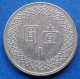 TAIWAN - 1 Yuan Year 98 (2009) Y# 551 Republic Standard Coinage - Edelweiss Coins - Taiwán