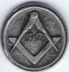 MASONIC - FRANC-MAÇONNERIE - Jeton De Présence - Divers Symboles - Équerre Compas - Andere & Zonder Classificatie