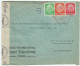 Belgique Belgien Occupation Eupen Deutsche Besetzung DR 1940 Lettre Censure Censored Cover - WW II (Covers & Documents)