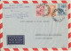 YOUGOSLAVIE - 1952 - TRICOLORE Sur ENVELOPPE AVION De BEOGRAD => STUTTGART - Lettres & Documents