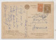 RUSSLAND / SOWJETUNION - 1929, Ganzsache P61 / 76, Meschkow / Budjony Mit Zusatzfrankatur, Nach Leipzig, "Rote Grüße" - Cartas & Documentos