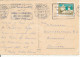 Lebanon Postcard Sent To Denmark Beirut 1-8-1967 (Greetings From Beirut) - Liban