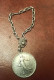 PENDENTIF En ARGENT Pour 16 Grammes Attache OK  - Monnaie Semeuse 2 Francs 1916 Diamètre 27 Mm Longueur Totale 11 Cm - Colgantes