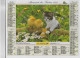 CALENDRIER ANNEE 1998, COMPLET, CHATON ET OISEAU , CHATON ET FLEURS  REF 13766 - Tamaño Grande : 1991-00