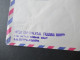 Indien 1989 Freistempel India Postage Calcurra Abs. Stempel Inter Continental Trading - West Germany - Brieven En Documenten