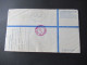 Delcampe - GB Jersey Channel Islands 1981 2x Registered Letter Postage And Registration Mit Marken Airmail Nach New York USA - Jersey