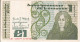 BILLETE DE IRLANDA DE 1 POUND DEL AÑO 1985 EN CALIDAD EBC (XF) (BANKNOTE) - Ireland