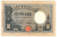 100 LIRE BARBETTI GRANDE B AZZURRO TESTINA FASCIO 18/11/1926 BB/SPL - Regno D'Italia – Autres